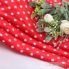 In-stock super soft dot color brushed fabric, polyester fiber full elastic plush fabric, sofa and curtain fabric accessories undefined